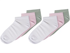 Name It ankle socks aqua gray (6-pack)  